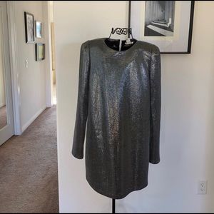H&M Metallic Dress NWT